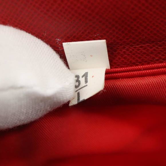 PRADA Shoulder Bag Nylon Red Auth 83691 - Picture 12 of 16